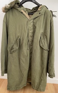 Parka Vintage M51 Fishtail US Army Mod Scooter Vespa Lambretta " Bon État " - Foto 1 di 14