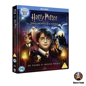 Harry Potter and the Philosopher's Stone 20th Anniversary Ed. Blu-Ray, UK Import - Picture 1 of 9