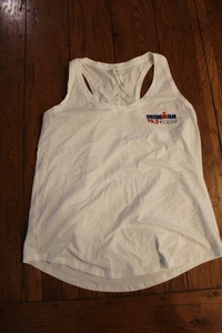 Lululemon Love Tank Donna Ironman Virginia Blu Cresta Bianco Taglia 4 - Foto 1 di 5