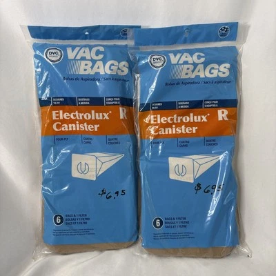 12 Type R Bags for Electrolux Canister Vacuum Bags by DVC NEW - Image 1 of 2