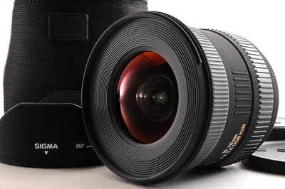 Sigma 10-20mm F4-5.6 DC HSM Wide Zoom Lens For F Mount +Hood Case TOP MINT Japan - Image 1 of 4