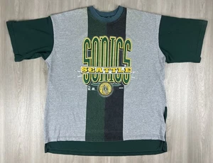 VTG Seattle Supersonics Sonics Color Block Front Back Graphic T Shirt XL RARE - Picture 1 of 13