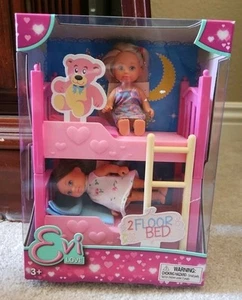 Juego de literas Evi Love - Incluye 2 muñecas, cama y accesorios de Simba - Imagen 1 de 2