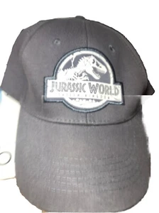 Gorra ajustable de béisbol informal Jurassic Park Fallen Kingdom - gris - Imagen 1 de 5