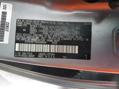 Used Engine Control Module (ECM) fits: 2010 Toyota Tundra Electronic Control Mod - Image 1 of 4