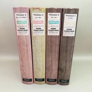 Popular Mechanics Illustrated Home Handyman Encyclopedia 1962 Volumes 1-4 - Picture 1 of 24