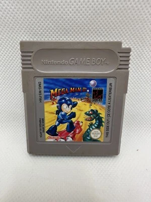 Original MEGA MAN III NINTENDO GAMEBOY FAH (SOLO CARTUCHO) - RARA VERSIÓN PAL Foto 1 de 4
