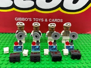 NEW LEGO 4 x HOTH REBEL TROOPER minifigures STAR WARS figures bundle sw1313 - Picture 1 of 4