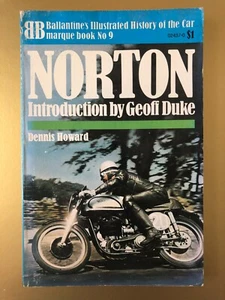 Norton By Dennis Howard Introduction By Geoff Duke 1972 - Imagen 1 de 4