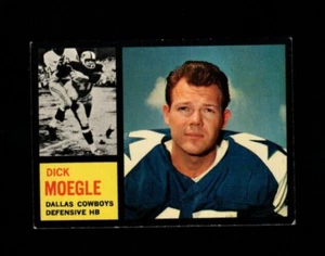 6349* 1962 Topps # 47 Dick Moegle Ex-Mt - Picture 1 of 2