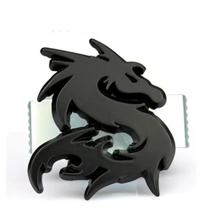 Dragon 3D Metal Car Grille Emblem - Chrome/Gold/Black Badge for SUV/Truck/4x4 - Picture 1 of 17