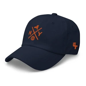 Baseballkappe New York Basketball Retro NY Cross Papa Mütze - Bild 1 von 12