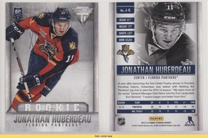 2013 Panini Titanium Jumbos Retail Box Toppers Jonathan Huberdeau #J-6 Rookie RC