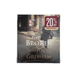 The Broker A Novel (John Grisham) AUDIO CD Book Read by Dennis Boutsikaris - Bild 1 von 3