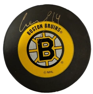 Sergei Samsonov Autographed Boston Bruins Hockey Puck NHL - Picture 1 of 3