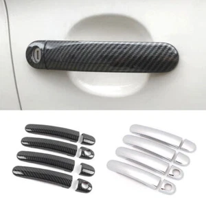 Tiradores de puerta exterior DELANTEROS/TRASEROS embellecedores cubierta para Seat Leon MK1 MK2 Ibiza Toledo - Imagen 1 de 6