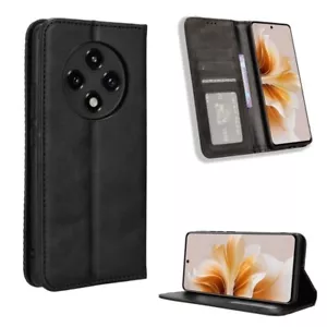 For OPPO A3 Pro 5G Magnetic Buckle Retro Texture Leather Phone Case cover shell - Photo 1 sur 1