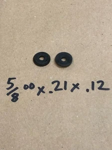 Hardened Machined Beveled Flat Washers #10 / 5mm screw, 5/8" OD, PKG of 10 - Picture 1 of 2
