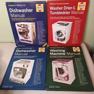 4 x Haynes for Home DIY & Home & Garden Washing Machine, Dishwasher, Tumbledrier - Picture 1 of 9