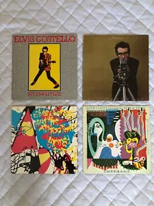 Lot Of 4 Elvis Costello Vinyl Columbia 1st Press LPs, Includes Bonus Live EP NM- - Picture 1 of 8