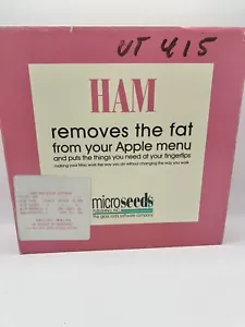 Ham Removes the fat from your Apple menu Micro Seeds Publishing Inc. - Picture 1 of 8