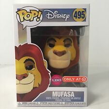 Funko Pop Disney #495 Mufasa (Flocked) Target Exclusive