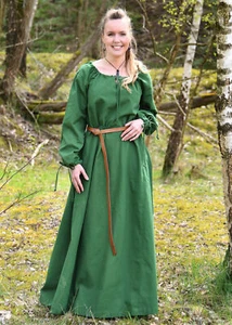 Mittelalterkleid, Unterkleid Ana, grün - Bild 1 von 6