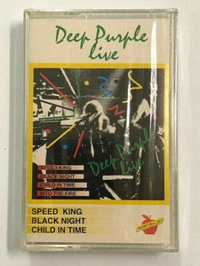 DEEP PURPLE - LIVE - MC MUSICASSETTA NUOVA E SIGILLATA - Picture 1 of 3