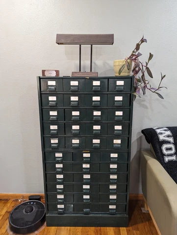 Industrial Metal Hobart Cabinet - Pre-1964 - University of Iowa - Hunter Green Cover