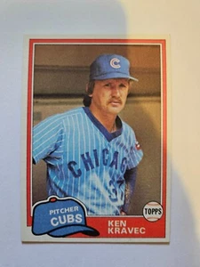 Ken Kravec 1981 Topps negociado #783 casi nuevo - Imagen 1 de 1