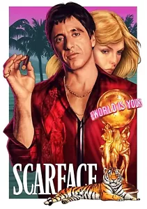 SCARFACE 11"x17" MOVIE POSTER PRINT #3 - Picture 1 of 1