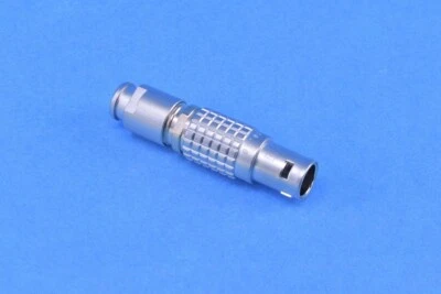  Lemo Circular Push Pull Connector 2 Pin / Contact FGG.1B.302.CYCZ  - Image 1 of 3