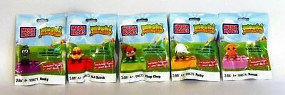 Mega Bloks MOSHI MONSTER Mystery Pack 99671 Rocky DJ Jack Hansel Pooky Chop Chop - Image 1 of 2