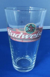 16 Oz. BUDWEISER CLASSIC AMERICAN LAGER BEER GLASS LIBBEY? - Picture 1 of 5