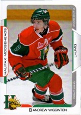Andrew Wigginton 2009-10 Halifax Mooseheads