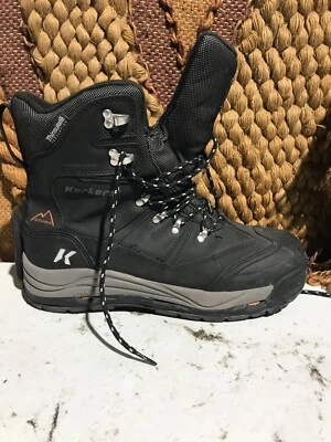 Botas de invierno negras KORKERS SnowJack Pro para hombre 400G -30 grados para hombre talla 11 de EE. UU. Foto 1 de 4