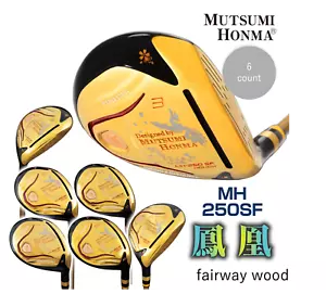 Mazza da golf Mutsumi Honma Fairway legno MH250SF Phoenix FW Flex R albero SR - Foto 1 di 18