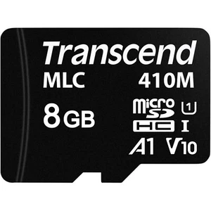 Micro SD Transcend Temperature Industrial 8GB TS8GUSD410M MLC 410M x meteo MLC - Foto 1 di 1