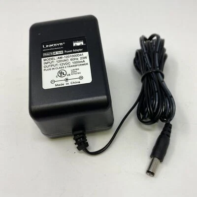 Linksys AM-1201000D41 AC Netzteil Kabel 12V DC 1000mA 1A für WLAN Router - Bild 1 von 4