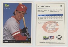 1991 Classic Best Cedar Rapids Reds Steve Vondran #20