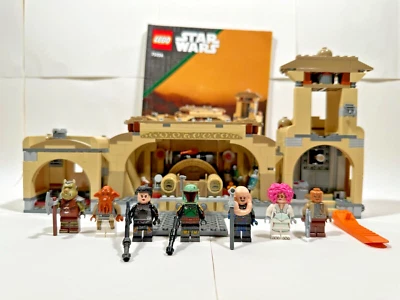 100% VERIFICADO COMPLETO LEGO Star Wars: Sala del Trono de Boba Fett (75326) con Manual Foto 1 de 4