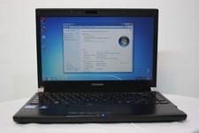 Laptop Toshiba Portege R830 13.3" i5 4GB 320GB Windows 7 Webcam Faulty Battery