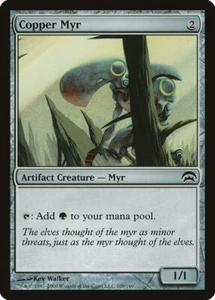1x Copper Myr - LP - Planechase - SPARROW MAGIC mtg - Picture 1 of 1
