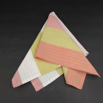 Juego de 4 servilletas Calvin Klein Home Cyprus a rayas 20x20 Foto 1 de 4