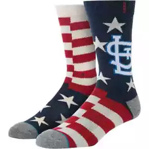 Calcetines de béisbol Stance para hombre $20 MLB Brigada Cardenales de San Luis talla L #49 - Imagen 1 de 1