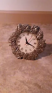 Rose Table Clock - Picture 1 of 1