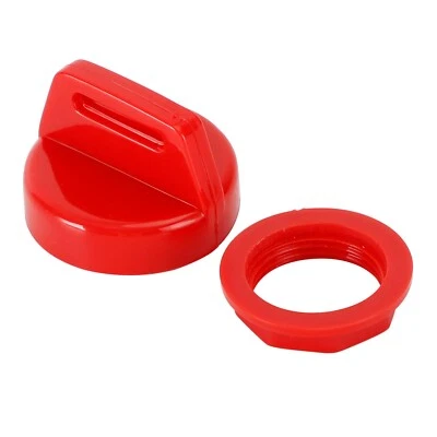 Red Ignition Key Cover w/Nut For Polaris RZR XP 1000 900 800 Ranger Sportsman D1 — 第 1/4 张图片