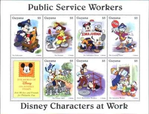 Disney by Guyana MNH Public Services Sc 2922 - Picture 1 of 1