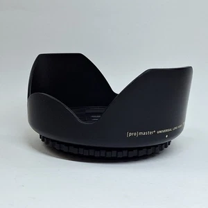 Promaster 77mm Universal Lens Hood FREE SHIPPING - Picture 1 of 5