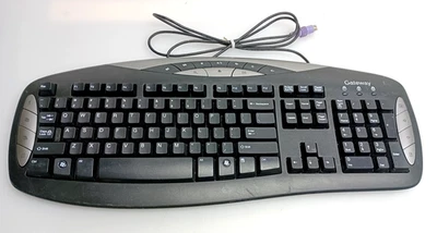Gateway PC Computer Keyboard Wired Model KB-0401. Excellent Pre-Owned Condition. - Image 1 of 2